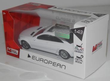 MERCEDES-BENZ CL Coupe weiß 1:43 NEU OVP